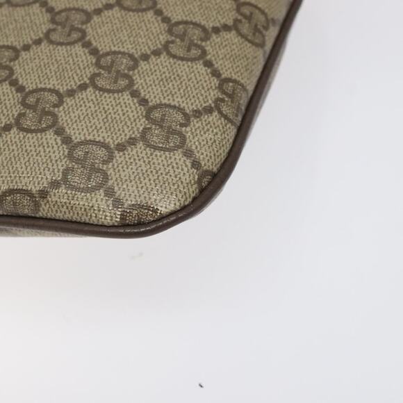 GUCCI GG Supreme Web Sherry Line Shoulder Bag Pvc Beige 904 02 047 - Picture 13 of 16